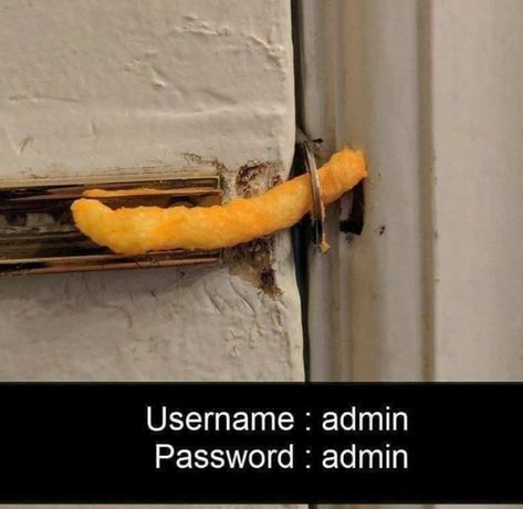 when username ="admin " and password="admin" is like closing door with Bread roll Programing Jokes, Create Your Own Happiness, Hi My Friend, Computer Humor, Programmer Humor, Alan Turing, Internet Memes, Humor Grafico, Daily Funny