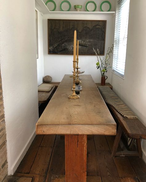 1,878 Followers, 877 Following, 805 Posts - See Instagram photos and videos from Matt Wright (@gardenmatt) Vintage Wood Dining Table, Kettles Yard, Dining Room Corner, Dining Room Bench Seating, Corner Dining Set, Room Corner, Dining Room Bench, Small Dining, Dining Room Design