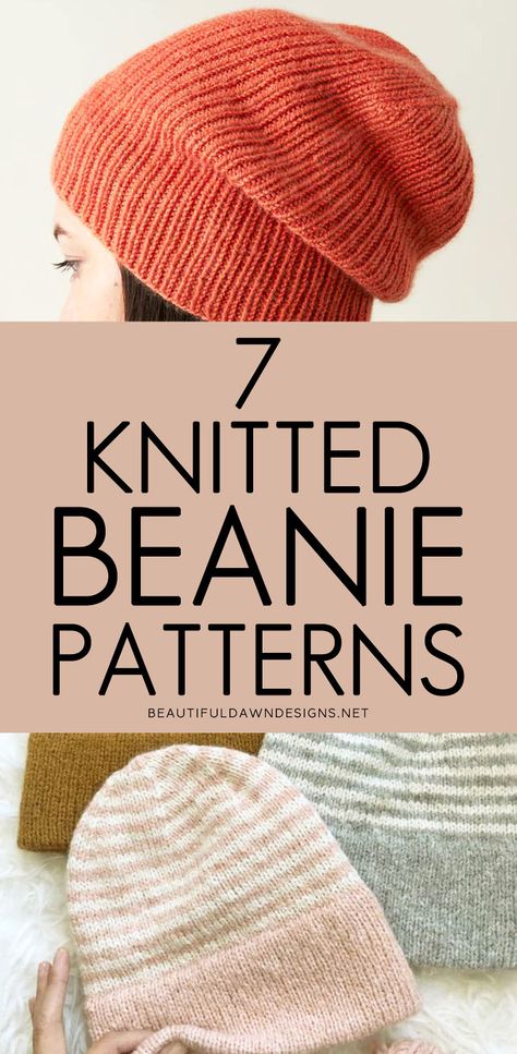 If you’re looking for free knitted beanie hat patterns, I have a great roundup for you to check out below. Most of these patterns are beginner-friendly. Knitted Hat Patterns Free Women, Knit Slouchy Hat Pattern, Slouchy Beanie Knit Pattern, Slouchy Beanie Pattern, Beanie Pattern Free, Easy Knit Hat, Slouchy Hat Pattern, Beautiful Dawn, Beanie Knitting Patterns Free