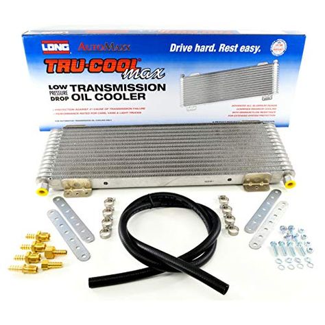 Tru-Cool - Max LPD47391 47391 Low Pressure Drop Transmission Oil Cooler. For product & price info go to:  https://all4hiking.com/products/tru-cool-max-lpd47391-47391-low-pressure-drop-transmission-oil-cooler/ Hitch Accessories, Transmission Cooler, Low Pressure, Truck Lights, Automatic Transmission, Coolers, Car Pictures, Truck Parts, Heavy Duty