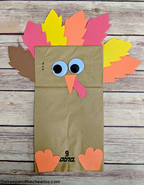 Kids Craft Thanksgiving, Thanksgiving Kids Craft, Paper Bag Turkey, Craft Thanksgiving, Fun Thanksgiving Crafts, Thanksgiving Crafts Preschool, Thanksgiving Turkey Craft, Easy Thanksgiving Crafts, Thanksgiving Paper