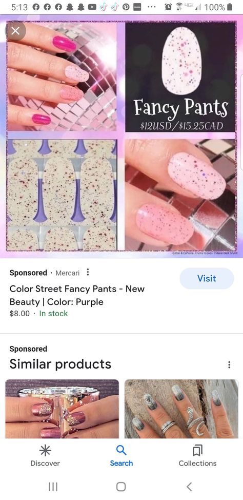 Color Street Fancy Pants, Street Nails, Color Street Nails, Fancy Pants, Color Street, Pants Color, Nails, Purple, Pants