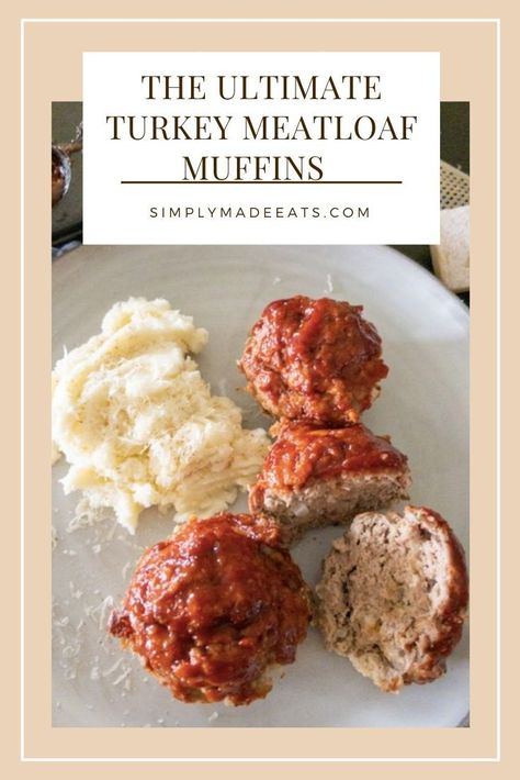 Mini Turkey Meatloaf Muffins, Turkey Meatloaf Muffins Recipe, Mini Turkey Meatloaf, Turkey Meatloaf Muffins, Meatloaf Muffins Recipe, Meatloaf Glaze, Turkey Meatloaf Recipes, Meatloaf Muffins, Sheet Pan Dinners Chicken