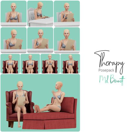 Mel Bennett: Sims 4 Therapy Posepack Sims4 Poses, Sims 4 Jobs, Random Poses, Single Poses, Sims Poses, Sims Pets, Toddler Poses, Ts4 Poses, Sims Stories