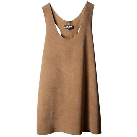 H&M Suede Dress ❤ liked on Polyvore featuring dresses, tops, beige dress, h&m dresses and suede dress Look Boho Chic, Suede Top, Dress Sweater, Racerback Dress, Suede Dress, Dress Designer, 가을 패션, Hm Dress, Fashion Killa