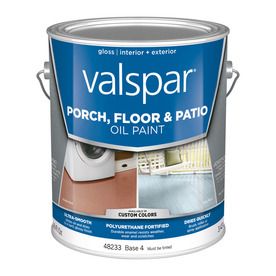 Valspar Base 4 Tintable Gloss Interior/Exterior Porch And Floor Paint (Actual Net Contents: 116-Fl Oz) 009.0048233.007 Ideas Terraza, Light Grey Paint Colors, Front Foyer, Valspar Colors, Porch Floor, Light Gray Paint, Bathroom Decorations, Pool Room, Floor Paint