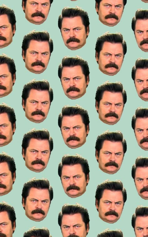 Ron swanson wallpaper Ron Swanson Aesthetic, Ron Swanson Art, Parks And Recreation Ron Swanson, Ron Swanson Wallpaper, Parks And Rec Wallpapers, Parks And Recreation Wallpaper, Parks And Recreation Aesthetic, Parks And Rec Ron, Parcs And Rec