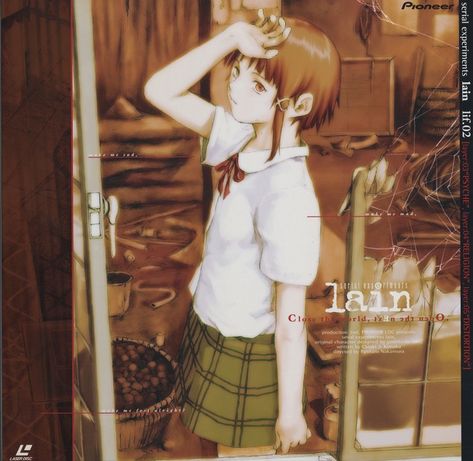 Lain Poster, Lain Iwakura, Serial Experiments Lain, Arte Cyberpunk, Old Anime, Manga Covers, Gorillaz, Room Posters, Present Day