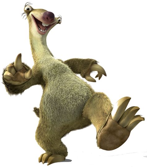 Ice Age Characters, Ice Age Sid, Ice Age Collision Course, Ice Age Movies, Sid The Sloth, Ground Sloth, Character Types, Horror Music, Ice Age