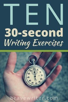 Writing Exercises For Kids, Writing Warm Ups, Creative Writing Worksheets, Creative Writing Exercises, Writing Club, Writing Exercise, Warm Up Exercises, Exercises For Kids, Tech Projects