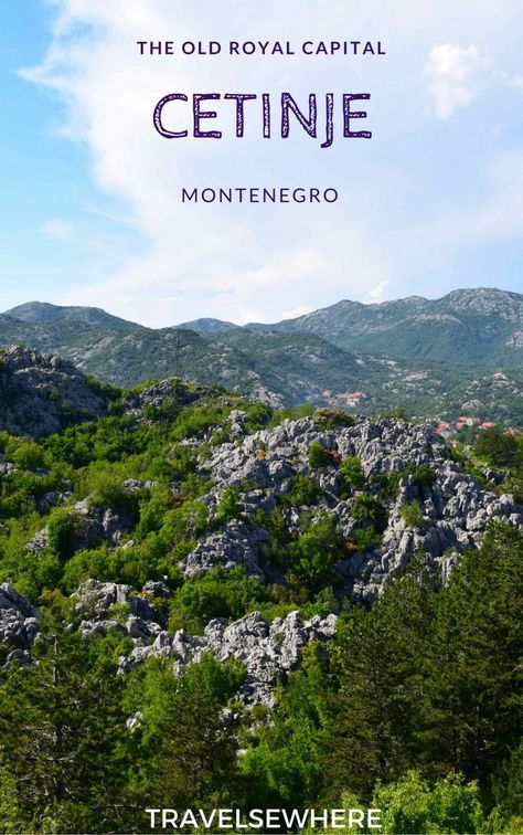 A lesser known tourist destination in Montenegro, the Old Royal Capital Cetinje is an important cultural location and positioned at the foot of the Lovcen National Park, via @travelsewhere Balkan Travel, Montenegro Travel, Balkans Travel, Travel Wishlist, Travel Plan, European Destinations, Travel Spots, Freaking Awesome, Travel Articles