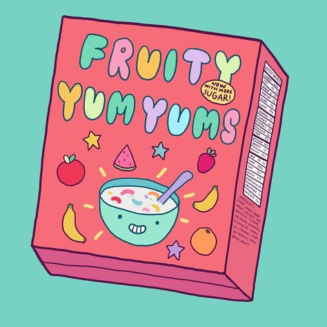 eat ur yum yums - Jennifer Xiao Jennifer Xiao, Warrior Cats Art, Cute Food Drawings, Cute Food Art, Cute Pastel Wallpaper, Doodle Illustration, Photo Wall Collage, Food Drawing, Food Illustrations