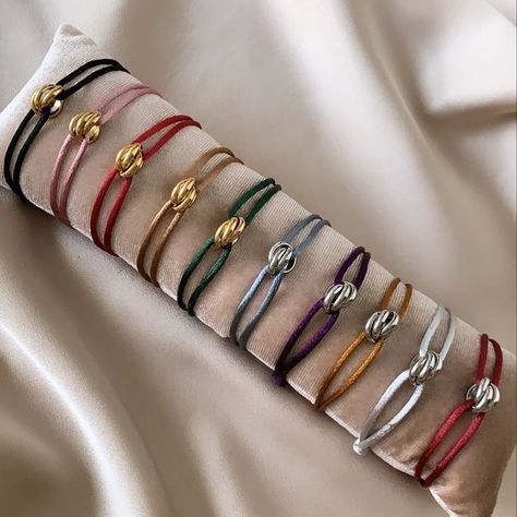 Cartier Trinity Bracelet, Satin Bracelet, Trinity Bracelet, Layering Bracelets, Preppy Jewelry, Expensive Jewelry Luxury, Cartier Bracelet, Wrist Jewelry, Luxe Jewelry