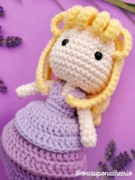 Speak Now Taylor Swift Amigurumi Doll FREE Crochet Pattern Crochet Taylor Swift Doll, Taylor Swift Crochet, Speak Now Taylor Swift, Speak Now Era, Doll Free Crochet Pattern, Enchanted Princess, Pink Fur Coat, Crochet Princess, Doll Patterns Free