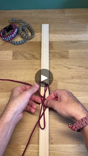 Rope Bracelets Tutorial, Rope Bracelets Diy, Diy Ink, Nautical Rope, Bracelet Knots, Rope Crafts, Friendship Love, Macrame Bracelet, Craft Tutorial