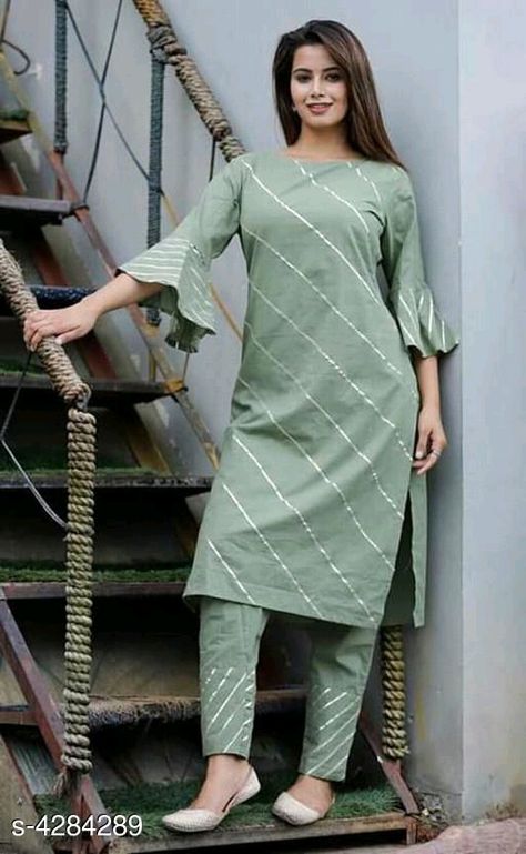 Kurti set:free COD whatsapp+919199626046 Latest Kurti Designs Pattern, Design Kurta, Silk Kurti Designs, Kurti Sleeves Design, New Kurti Designs, Simple Kurta Designs, Designer Kurti Patterns, Simple Kurti Designs, Kurti Designs Latest