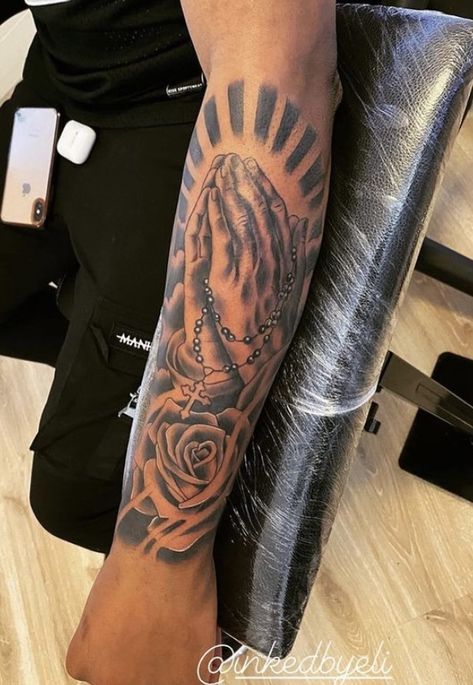 Tattoos For Outer Forearm, Forarm Tattoos Mens Meaningful, Hard Tattoos Men Forearm, Half Sleeve Tattoo For Men Forearm, Men’s Tats, God Forearm Tattoo Men, Under Arm Tattoo Men, Black Male Tattoos Arm, Tattoo Arm Sleeve Mens