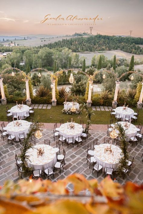 Romantic Landscapes for wedding in Tusxcany| timeless venues for a luxury wedding| historic castles | rustic villas| Culinary Delights for unforgettable dining experience during your destination wedding in Tuscany| Plan your luxury wedding with Giulia Alessandri Tenuta Corbinaia Wedding, Tuscany Wedding Decor, Romantic Terrace, Tuscany Homes, Tuscany Wedding Venue, Reasons To Get Married, Tuscan Countryside, Wedding In Tuscany, 2025 Wedding