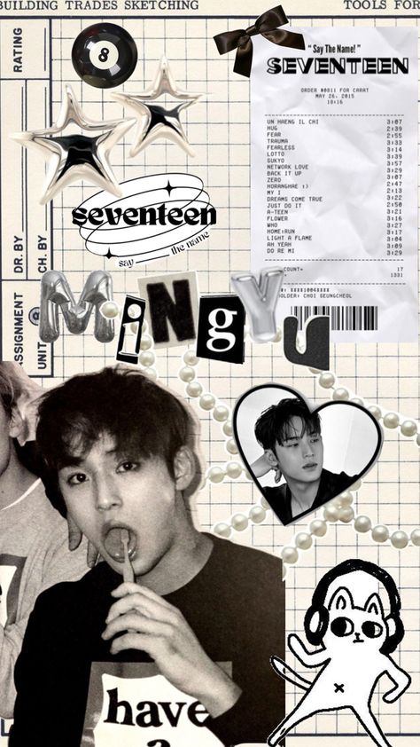 #kpop #collage #mingyu #seventeen Mingyu Collage Wallpaper, Mingyu Collage, Mingyu Wallpaper, Kpop Collage, Sketching Tools, Do Re Mi, Collage Wallpaper, Seventeen Wallpapers, Mingyu Seventeen