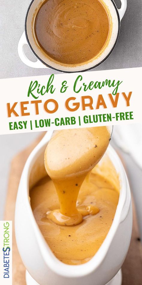 Keto Gravy, Turkey Roast, Desayuno Keto, Keto Sauces, Keto Holiday, Low Carb Sauces, Keto Side Dishes, Gravy Recipe, Keto Cooking