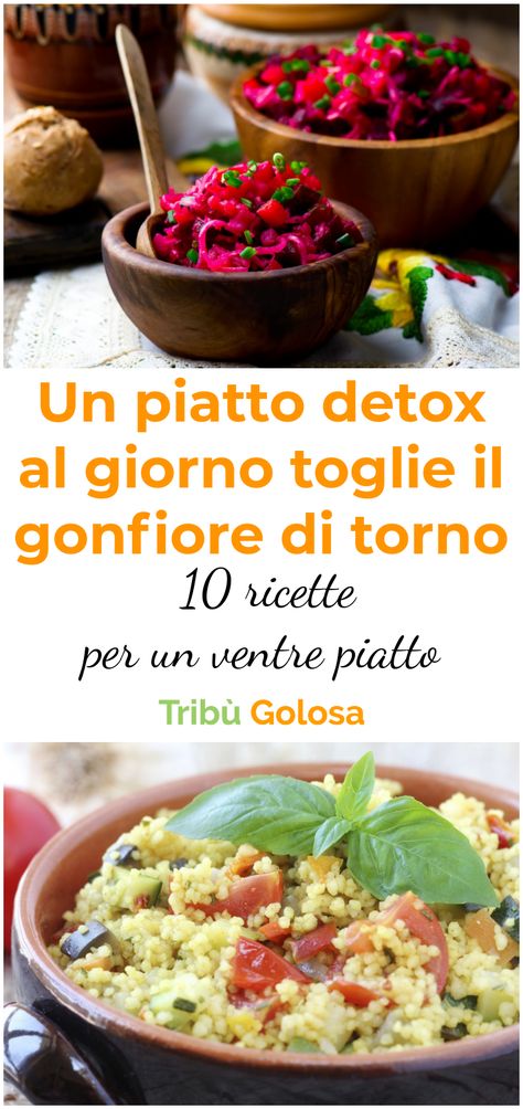 Le ricette per depurarvi e tornare in forma a base di ingredienti naturalmente detox Detox Recipes, Food For Thought, Get Fit, Make It Simple, Healthy Lifestyle, Good Food, Healthy Recipes, Meat, Health