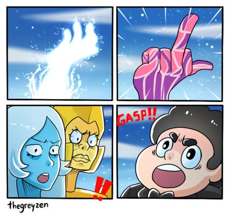 Su Comics, Steven Universe Lapidot, Chest Tattoo Ideas, Steven Universe Pictures, Diamond Authority, Steven Universe Diamond, Universe Images, Steven Universe Au, Steven Universe Memes