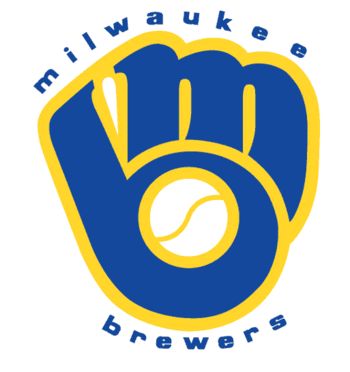 6187_display_image Best Logos Ever, Mlb Team Logos, Mlb Logos, Mlb Teams, Baseball Glove, Milwaukee Brewers, National League, Baseball Team, Sports Logo