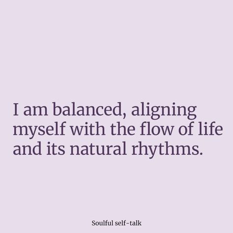 Finding balance is the key to a peaceful life 🌿✨. I am grounded, centered, and in harmony with myself and the world around me. When life gets chaotic, I choose balance over overwhelm. I honor the flow of life, embracing moments of action and rest equally. 🌸 By maintaining inner balance, I create space for growth, healing, and joy. Let's embrace this journey of balance together and spread calmness, peace, and positivity. 💖 Remember, balance isn't something you find; it's something you cr... Balance Is The Key, I Am Grounded, Flow Of Life, Inner Balance, Peaceful Life, Finding Balance, Self Talk, Create Space, I Choose