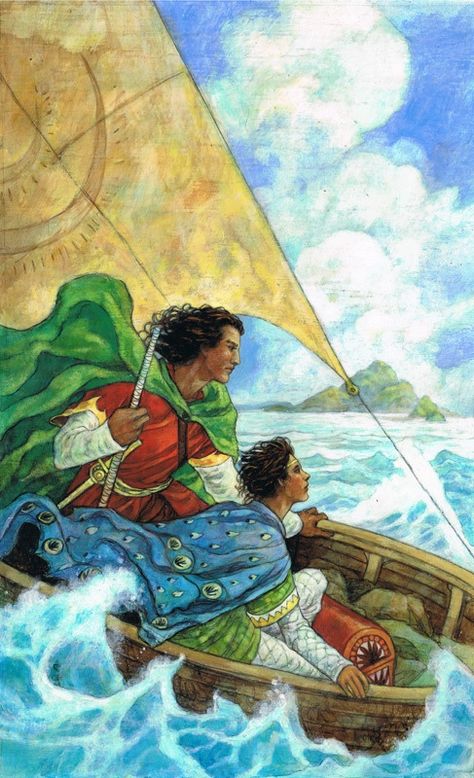 Earthsea Art, Rebecca Guay, Wizard Of Earthsea, A Wizard Of Earthsea, Ursula Le Guin, Artists Books, Russian Culture, Fairytale Illustration, Mythology Art