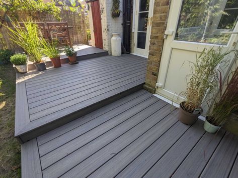 Trex Decking | Oilcanfinish Outdoor Living Black Trex Deck, Trex Deck Ideas, Trex Deck Lighting, Trex Composite Decking, Maintenance Free Deck, Trex Decking, Decking Options, Trex Deck, Deck Lights