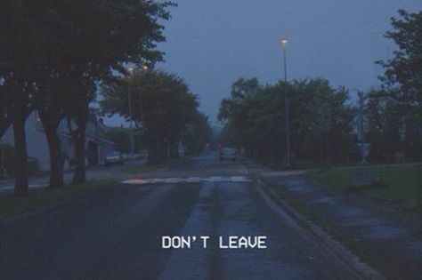 Please don't leave Dont Leave, Don't Leave, Both Sides, The Words, We Heart It, Trees, Lost, Quotes