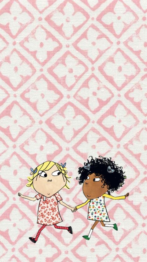 Charlie&Lola wallpaper Lola and Lotta wallpaper #besties #wallpaper #charlieandlola #lola&lotta #vibes #childhoodnostalgia #childhoodfriends Besties Wallpaper, Wallpaper Besties, Charlie And Lola, Childhood Friends, Cool Wallpaper, Cartoon Wallpaper, Cute Wallpapers, Phone Wallpaper, Collage