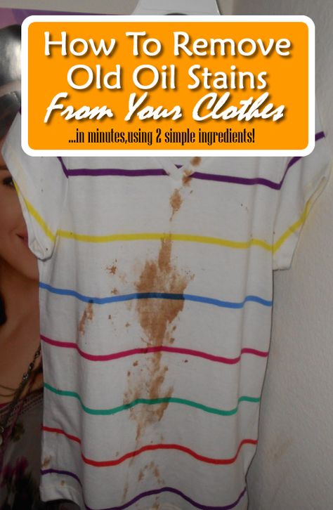 How To Remove Old Oil Stains In Your Clothes Remove Old Stains From Clothes, Dog Gravy Recipe, Dog Urine Remover, Drying Fresh Herbs, Homestead Lifestyle, Stain Remover Clothes, Remove Oil Stains, Fly Spray, Stain On Clothes