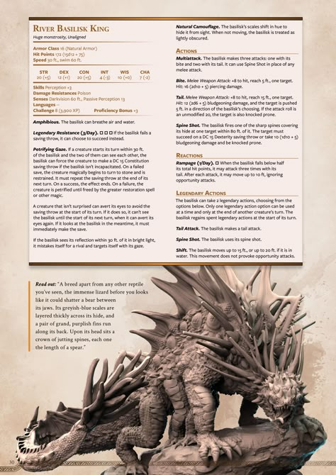 Dungeons And Dragons Monsters, Dnd Stat Blocks, Homebrew Monsters, 5e Monsters, Dnd Stats, Dnd Monster, Dnd Creatures, Monster Manual, Dragons 5e