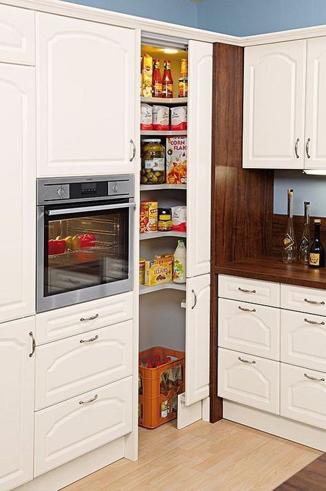 HOMCOM 72" Traditional Freestanding Kitchen Pantry Cupboard with 2 Cabinet, Drawer and Adjustable Shelves, Black Corner Pantry, Kitchen Pantry Design, Diy Kitchen Storage, Kitchen Corner, Pantry Design, Kitchen Cabinet Design, Kitchen Remodel Idea, Kitchen Layout, White Cabinets