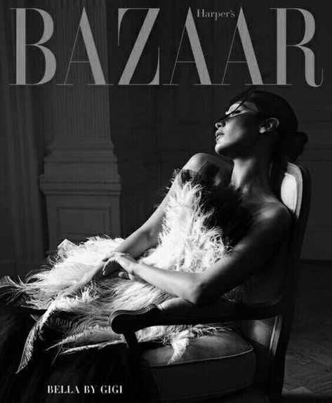 Black Swan Costume, Isabella Hadid, Christian Dior Haute Couture, Harpers Bazaar, Fashion Photoshoot, Bella Hadid, Magazine Cover, Editorial Fashion, Photography Inspiration