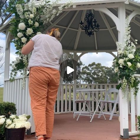 Gazebo Wedding Ceremony Decorations, Wedding Gazebo Decorations Outdoor, Gazebo Wedding Ceremony, Gazebo Wedding Decorations, Wedding Gazebo, Gazebo Decorations, Gazebo Wedding, Instagram Wedding, January 7