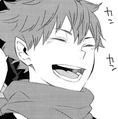 Haikyuu Pfp Manga, Kagehina Dj, Manga Detective Conan, Haikyuu Icons, Anime Manga Icons, Hinata Shoyo, Haikyuu Manga, Anime Monochrome, Manga Anime One Piece