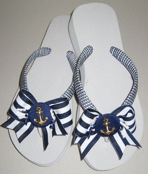 Decorated Flip Flops, Bow Flip Flops, Ribbon Flip Flops, Wrapped Flip Flops, Summer Flip Flops, Beach Flip Flops, Wedge Flip Flop, Martini Decorated Flip Flops, Diy Glitter Shoes, Ribbon Flip Flops, Fancy Flip Flops, Flip Flop Craft, Crochet Flip Flops, Bling Flip Flops, Beaded Flip Flops, Decorating Flip Flops