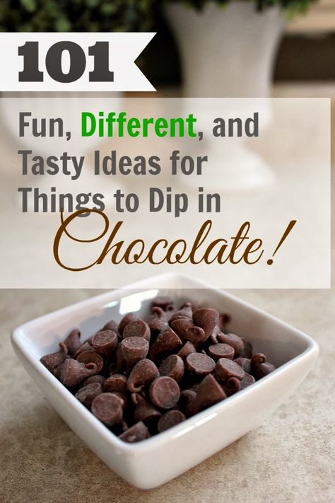 Everything tastes better dipped in chocolate! Well, almost everything... See if you're brave enough to try some of these interesting ideas! Food To Dip In Chocolate, Things To Cover In Chocolate, What Can You Dip In Chocolate, Dipped Chocolate Treats, What To Dip In Chocolate, Things To Dip In Chocolate, Dipping Chocolate, Dipped Treats, Chocolate Dipping