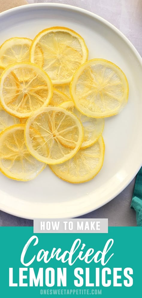 Candy Lemon Slices, Lemon Pie Bars, Lemon Birthday Cakes, Candied Lemon Slices, Candied Lemons, Get Rid Of Warts, Lemon Slices, Candied Fruit, Lemon Tart