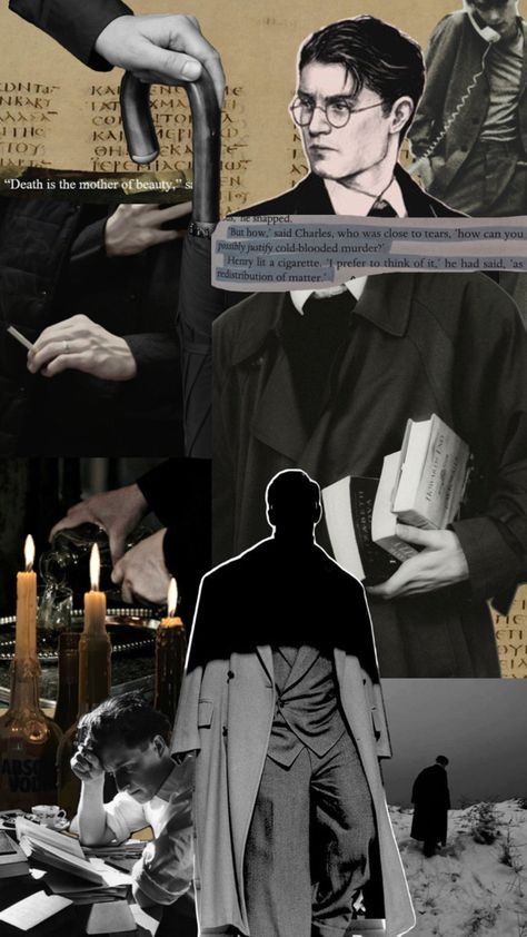 Secret History Henry, The Secret History Aesthetic, Henry Winter, Blood On The Tracks, Beauty Behind The Madness, Donna Tartt, Reading Habits, The Secret History, Dreamy Art