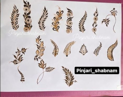 Mehndi Book, Arabic Mehandi, Henna Leaves, Palm Mehndi Design, Khafif Mehndi Design, Floral Henna Designs, Rose Mehndi Designs, Beginner Henna Designs, Mehndi Design Pictures