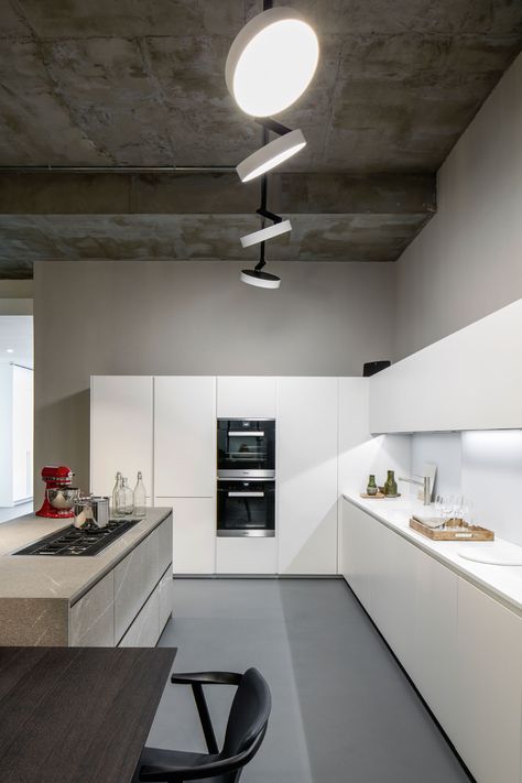 Designspace London (GB) - Project - Delta Light Kitchen Flips, Modern Home Decor Ideas, Delta Light, Kitchen Design Modern, Wine Cellar Design, Cellar Design, Lighting Design Interior, Residential Lighting, Light Architecture