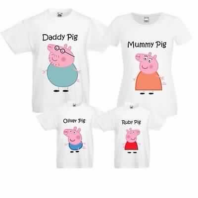 Peppa Pig Imagenes, Peppa Pig Shirt, Fourth Birthday Party, Papa Pig, Pepper Pig, Mummy Pig, Peppa Pig Family, Pig Shirt, Nail Pics