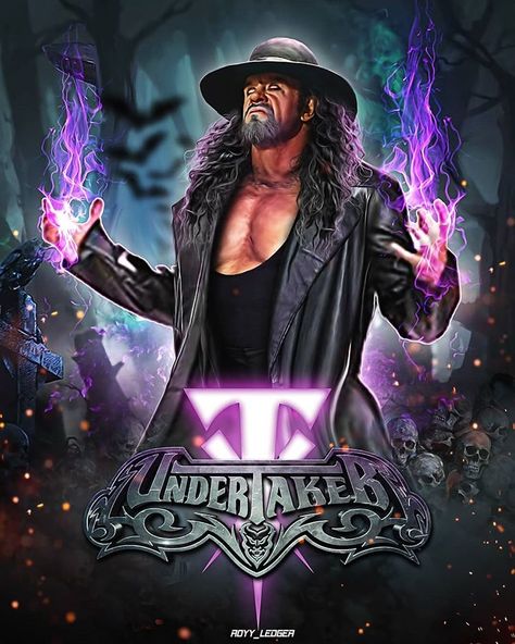 Royy_Ledger en Instagram: “The phenom #theundertaker #wrestlemania34 @wwe @johncena #dosomething #wwe #undertaker#deadman #wrestlemania #neworleans #sethrollins…” The Undertaker Wwe, Wwe Undertaker, Wrestling Quotes, Wwe John Cena, Wwe The Rock, Wwe Game, Raw Wwe, Undertaker Wwe, Wrestling Posters