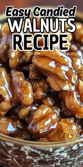 Craving a sweet and crunchy snack that’s both simple and delicious? Look no further than this Easy Candied Walnuts Recipe. With just a few ingredients and a quick cook time,… Quick Candied Walnut Recipe, Candy Walnuts Recipe Easy, Carmelized Walnuts, Walnut Recipes Dessert, Black Walnuts Recipes, Candied Walnuts Recipe, Candied Walnuts For Salad, Candied Nuts Recipe, Candied Walnut Recipe