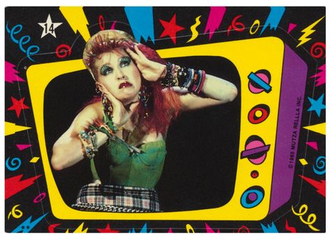 Cyndi Lauper Sticker #14 | Bart Solenthaler | Flickr 80s Life, 80s Pop, River Phoenix, 80s Aesthetic, Cyndi Lauper, 80s Music, Junk Drawer, Post Punk, Cultura Pop