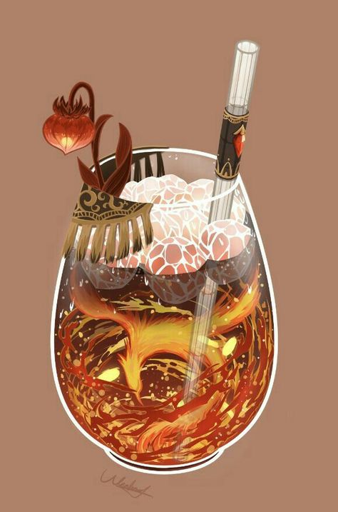 Fantasy Drink Concept Art, Fantasy Drinks Art, Genshin Food, Simbols Tattoo, Istoria Artei, Food Artwork, Food Illustration Art, Honkai Impact 3rd, Cute Food Drawings