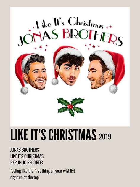 Polaroid Christmas, The Jonas Brothers, Aesthetic Holiday, Jonas Brother, Its Christmas, Brother Christmas, Christmas Albums, Minimal Aesthetic, Jonas Brothers